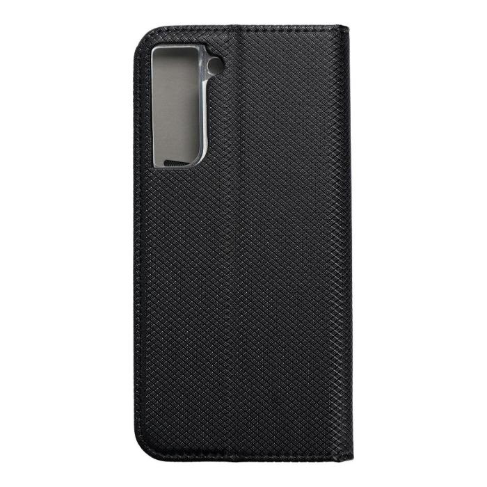 OEM - Galaxy S21 FE Plånboksfodral Smart Konstläder - Svart