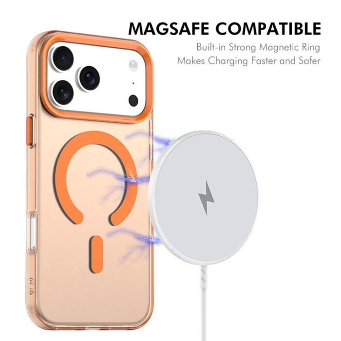 ENKAY - ENKAY iPhone 17 Pro Max Mobilskal MagSafe 9H Härdat Glas - Grön