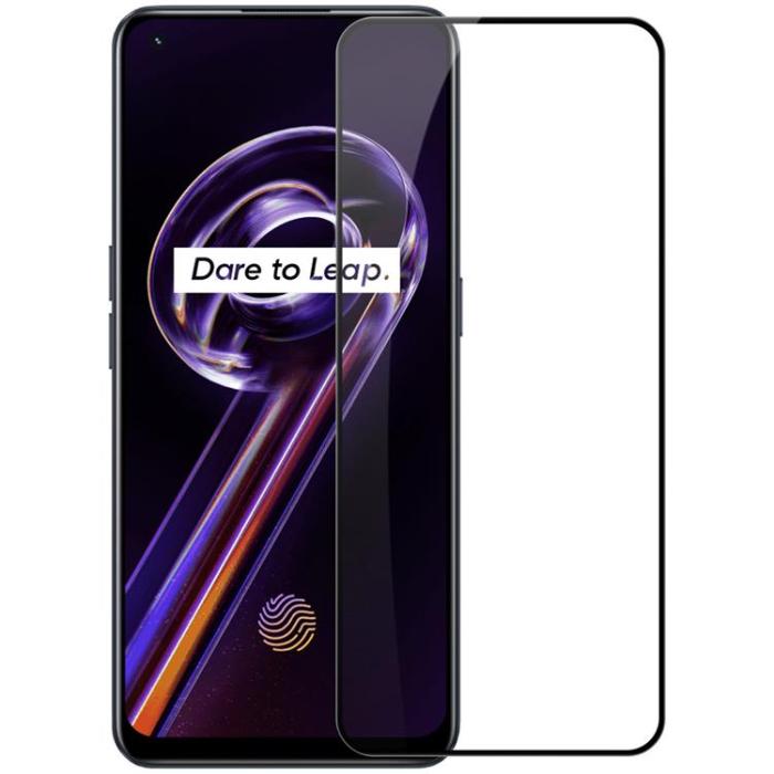 Nillkin - Nillkin Realme 9 Pro Plus Härdat glas CP + PRO Ultra-Thin 0.2mm 9H - Svart