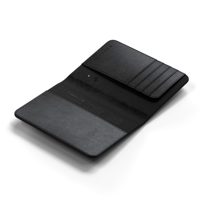 Satechi - Satechi Passfodral i vegansk läder med Find My Tracker - Svart
