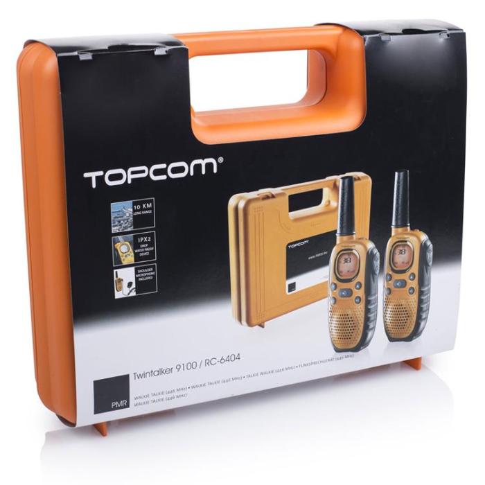 Topcom - Topcom Walkie Talkie Twin talker 9100 10km RC-6404