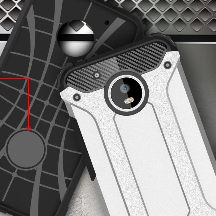 OEM - Hybrid Armor Mobilskal till Motorola Moto G5 Plus - Svart