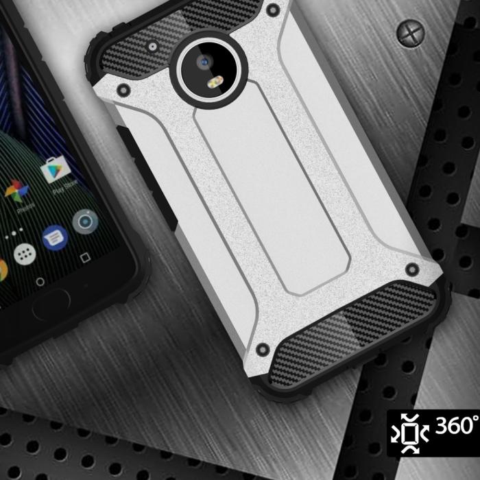 OEM - Hybrid Armor Mobilskal till Motorola Moto G5 Plus - Svart