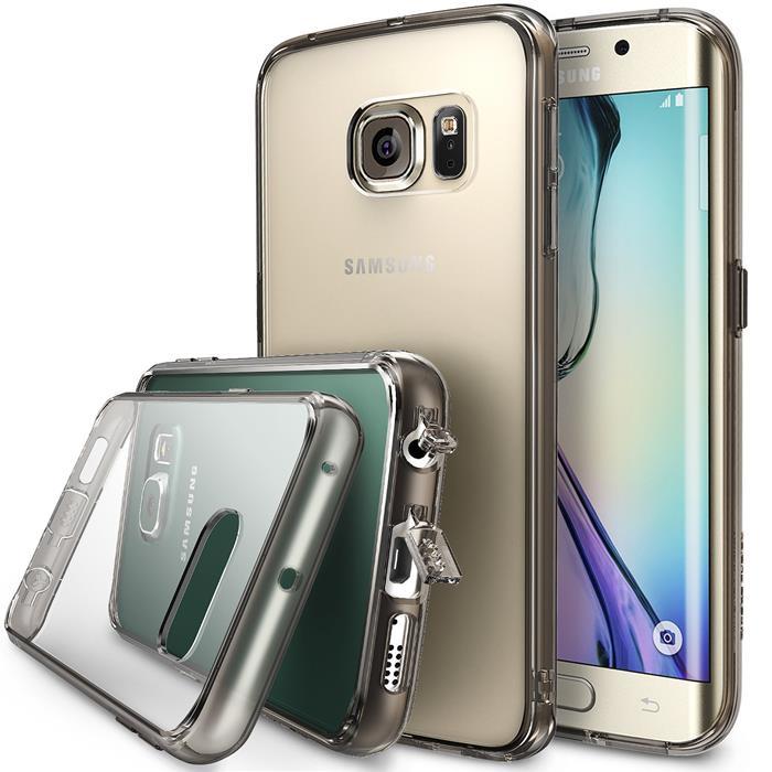 Ringke Fusion Shock Absorption Skal till Samsung Galaxy S6 Edge - Grå | 2353 | AlltMobil