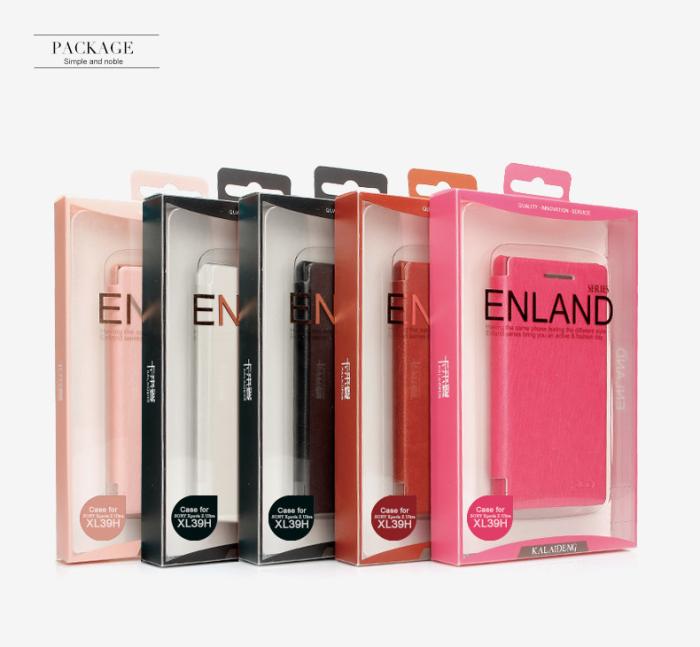 UTGATT5 - KLD Enland Smart Ultra-thin väska till Sony Xperia Z1 (Vit)