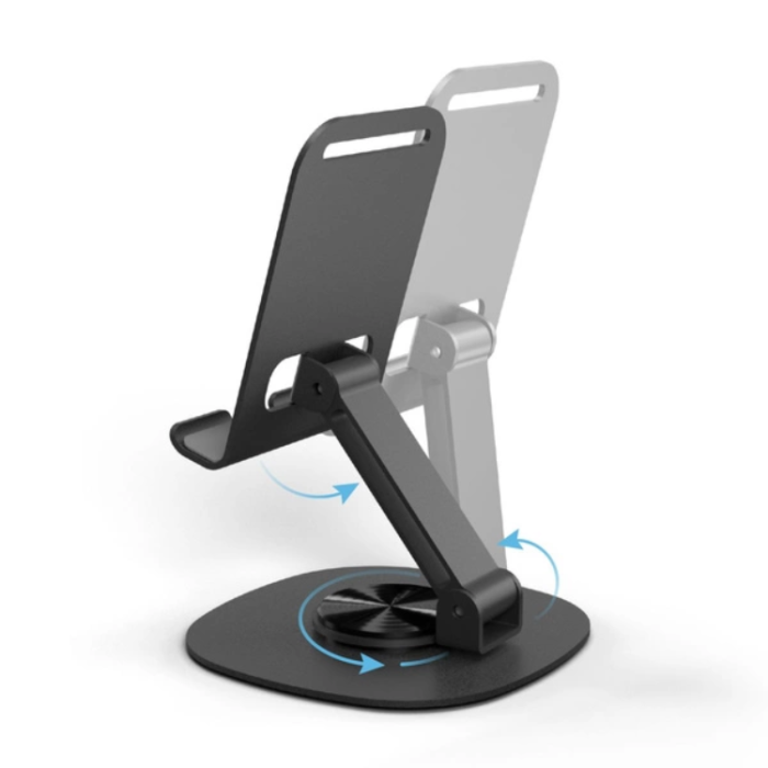 Puro - Puro Tilt Pro Aluminum Mobil/Surfplatta Stativ - Mörkgrå
