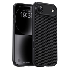 iPaky - IPAKY iPhone 17 Air Mobilskal Carbon Fiber - Svart