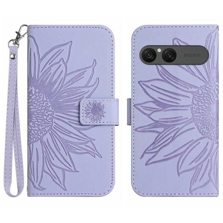 Sony Xperia 10 VII Plånboksfodral Med Handledsrem - Ljuslila | 2353 | AlltMobil