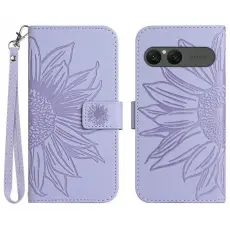 A-One Brand - Sony Xperia 10 VII Plånboksfodral Med Handledsrem - Ljuslila