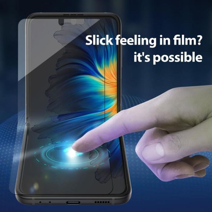 UTGATT - Whitestone Galaxy Z Flip 4 Härdat Glas Skärmskydd Premium Gen Film