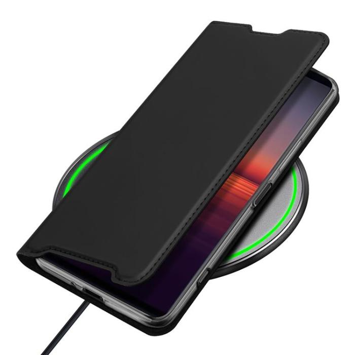 UTGATT5 - Dux Ducis Sony Xperia 1 IV Fodral Skin Pro Holster - Svart