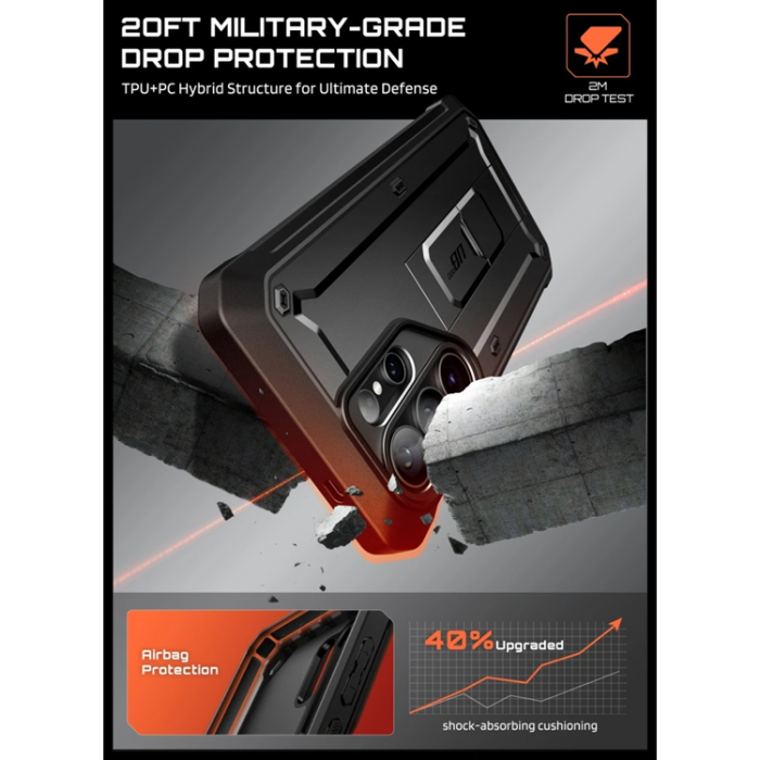 SupCase - SupCase Mobilskal För Galaxy S26 Ultra Unicorn Beetle Pro med Härdat glas