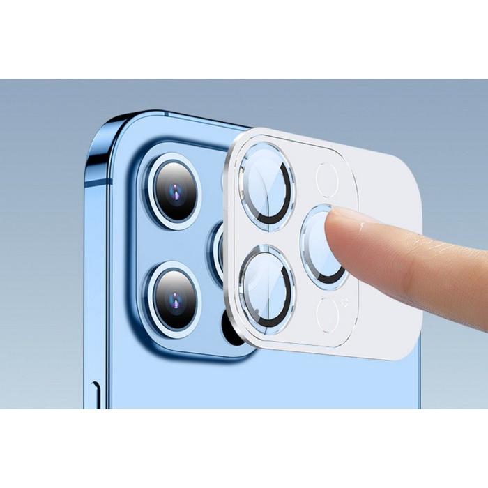 ESR - ESR iPhone 14 Pro/14 Pro Max Kameralinsskydd i Härdat Glas - Svart