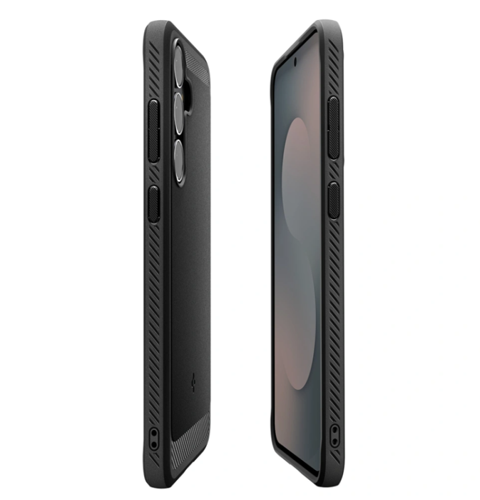 Spigen - Spigen Galaxy S25 FE Mobilskal Rugged Armor - Matte Svart