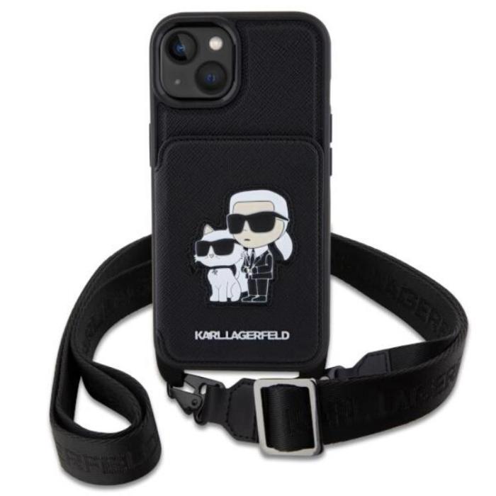 KARL LAGERFELD - Karl Lagerfeld iPhone 14 Halsbandsskal Crossbody Karl