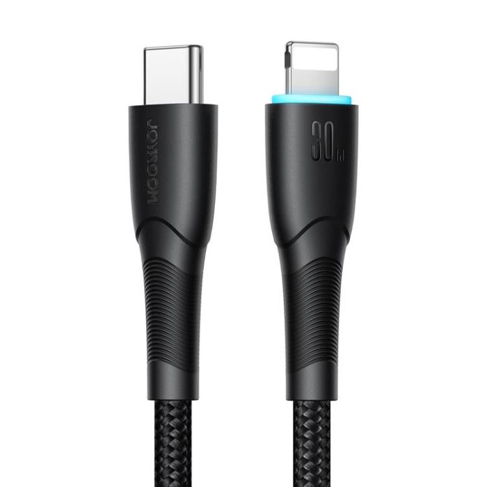 Joyroom - Joyroom Starry USB-C till Lightning kabel 30W 1m - Svart