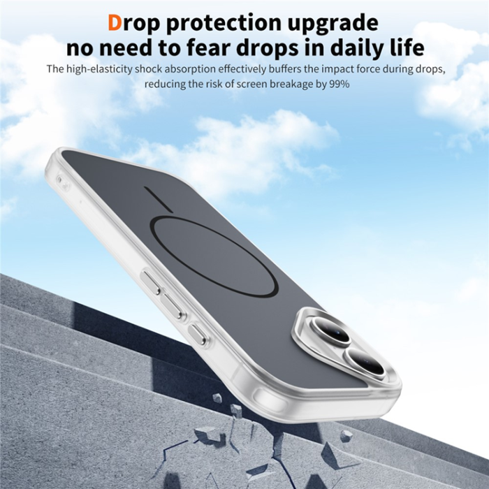 A-One Brand - iPhone 17 Mobilskal MagSafe Skin Touch TPU PC
