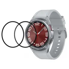 OEM - [2-PACK] Galaxy Watch 6 Classic (47mm) Härdat Glas Skärmskydd - Svart