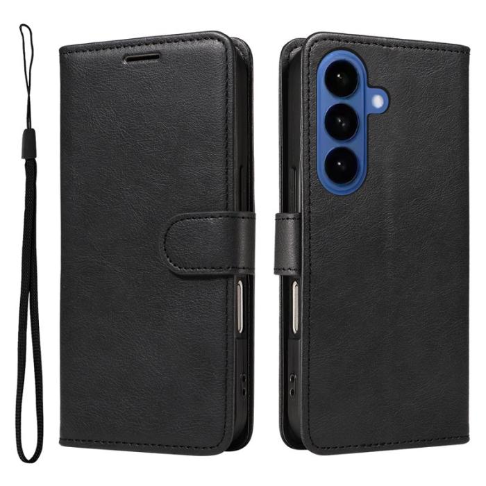 OEM - Samsung Galaxy S26 / S26 Pro Plånboksfodral Konstläder - Svart