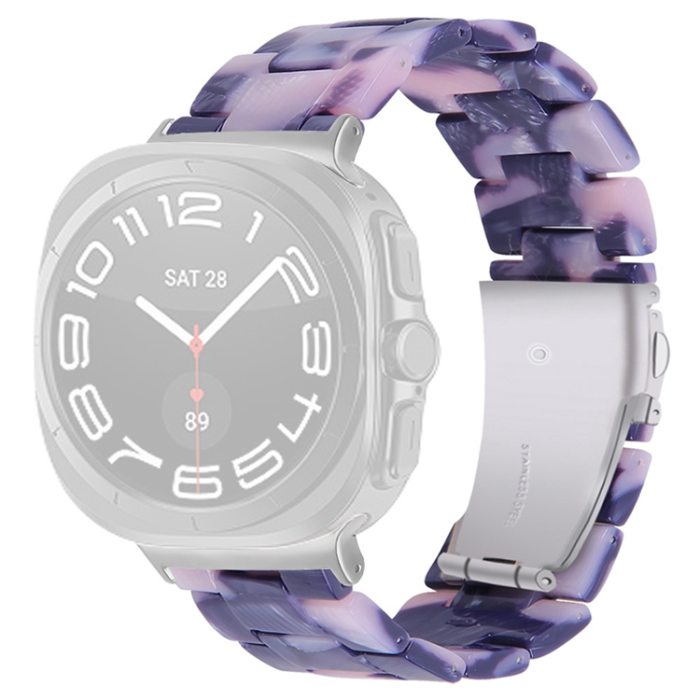 A-One Brand - Galaxy Watch 8/8 Classic (40/44/46mm) Armband Acrylic Vattentät Resin