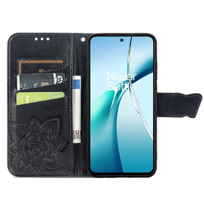 A-One Brand - Xiaomi 15 Ultra Plånboksfodral Butterfly Pattern - Svart