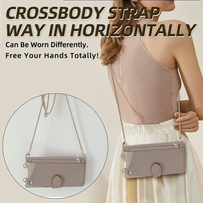 A-One Brand - OnePlus 15 5G Plånboksfodral Irregular Tail Style Läder - Grå