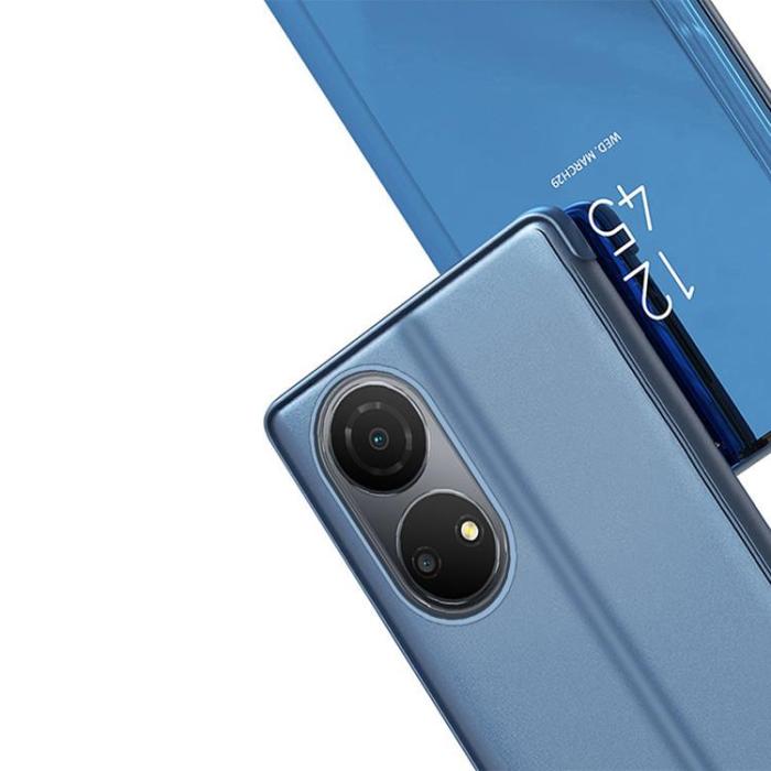 OEM - Honor X7/Honor Play 30 Plus Fodral Clear View Flip - Svart