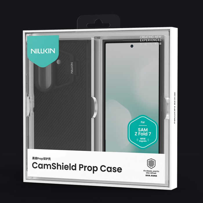 Nillkin - NILLKIN Galaxy Z Fold 7 Mobilskal MagSafe CamShield Prop - Svart