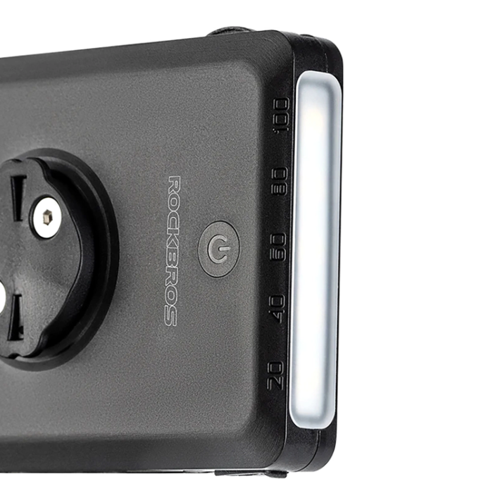 Rockbros - Rockbros Främre Cykelljus med Powerbank 5000mAh 150lm - Svart