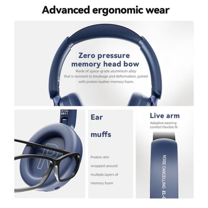 OEM - Over-Ear Trådlösa Hörlurar Bluetooth PC Gaming GT6