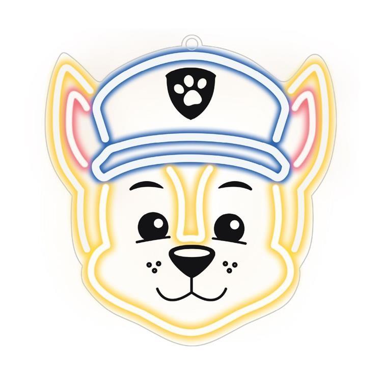 Paw Patrol LED Neon Light CHASE Plexiglass Hängande | 264 | AlltMobil
