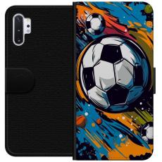 iSecrets - Pl&aring;nboksfodral till Samsung Galaxy Note10+ med Fotbollar