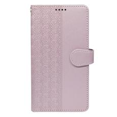 OEM - Samsung Galaxy A57 Fodral PU L&auml;der 9 Kortfack - Ros&eacute;guld