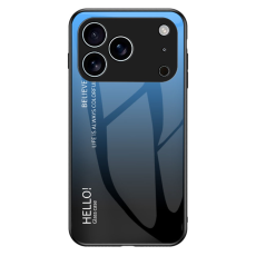 A-One Brand - iPhone 17 Pro Max Mobilskal Anti-Scratch - Gradient Blå/Svart