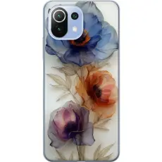 Gustaf - Mobilskal till Xiaomi 11 Lite 5G NE med Silkesblommor