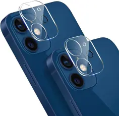 OEM - [2-PACK] Kameralinsskydd i Härdat Glas iPhone 12 - Clear