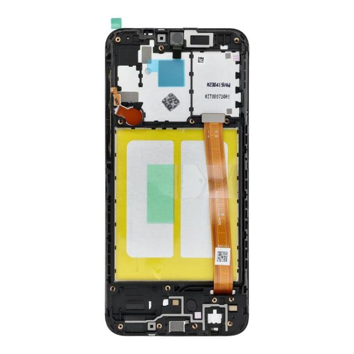 SpareParts - Galaxy A20e Skärm med LCD-display A202F Service Pack