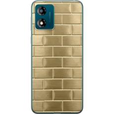 iSecrets - Mobilskal till Motorola Moto E13 med Gyllene Murstenar