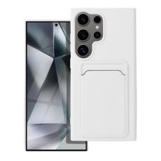OEM - Galaxy S24 Ultra Mobilskal Korthållare - Vit