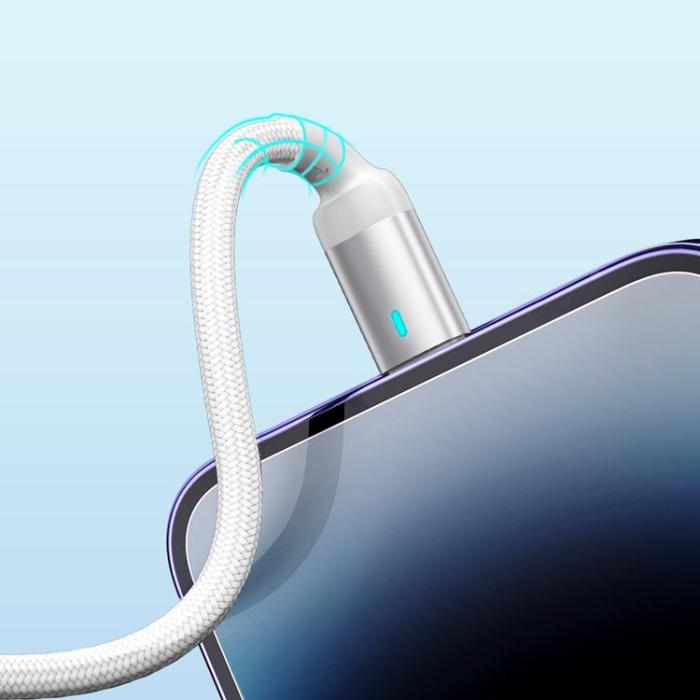 Joyroom - Joyroom A10 USB-A till Lightning kabel 2m - Vit