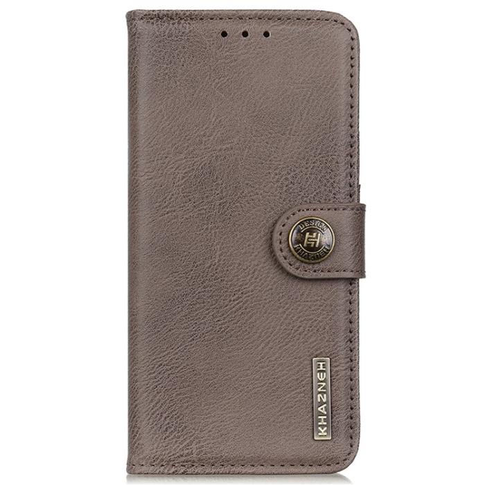 KHAZNEH - KHAZNEH Galaxy S23 FE Plånboksfodral Cowhide - Khaki
