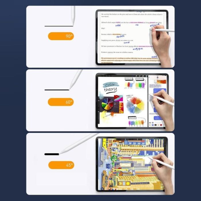 UTGATT1 - Baseus Capacitive Stylus Penna För iPad Pro Till iPad - Vit
