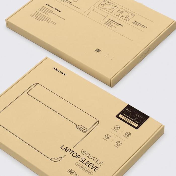 UTGATT5 - Nillkin 2-i-1 Datorfodral MacBook 14'' - Svart
