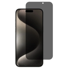 A-One Brand - iPhone 17 Air Härdat Glas Skärmskydd Privacy - Svart