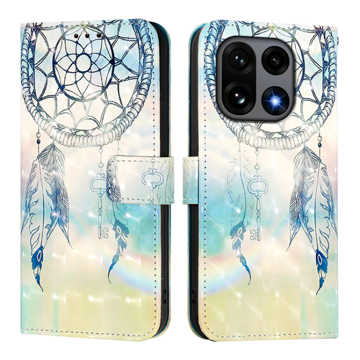 A-One Brand - OnePlus 15 Konstläder Plånboksfodral Pattern Printing