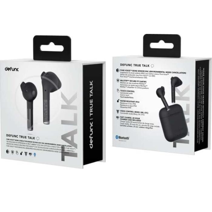 DeFunc - Defunc In-ear Hörlur TRUE TALK Wireless BT - Svart