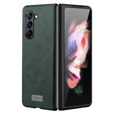 SULADA - SULADA Galaxy Z Fold6 Fodral KonstL&auml;der Gr&ouml;n