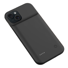 A-One Brand - iPhone 15 Batteriskal 6800mAh - Svart