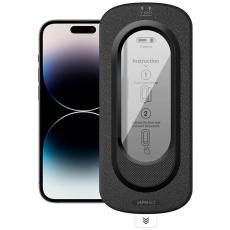 A-One Brand - H&auml;rdat glas Sk&auml;rmskydd F&ouml;r iPhone 14 Pro Max Anti-Spy med Installationsverktyg