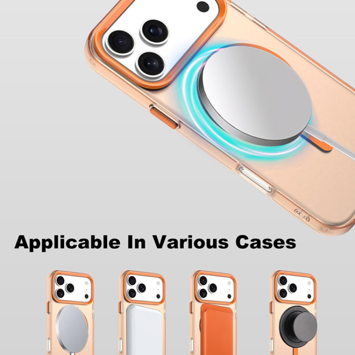 Imak - IMAK iPhone 17 Pro Mobilskal MagSafe Anti Drop - Orange